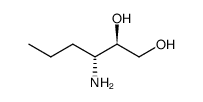 (2R,3R)-3-amino-1,2-hexanediol结构式