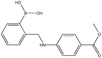 (2-(((4-(methoxycarbonyl)phenyl)amino)methyl)phenyl)boronic acid picture