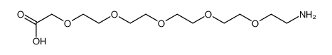 Amino-PEG5-CH2CO2H structure