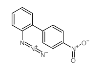 1,1'-Biphenyl,2-azido-4'-nitro- Structure