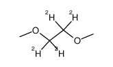 1,2-Dimethoxyethane结构式