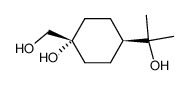 (r-1,t-4)-p-menthane-1,7,8-triol结构式