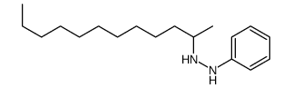1-dodecan-2-yl-2-phenylhydrazine结构式