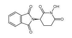 (R)-N-hydroxythalidomide Structure