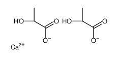 calcium,(2S)-2-hydroxypropanoate结构式