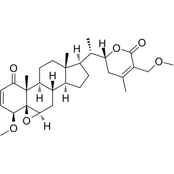 4,27-Dimethyl withaferin A结构式