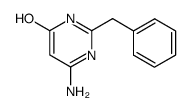 6-amino-2-benzyl-3H-pyrimidin-4-one结构式