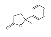 5-(iodomethyl)-5-phenyloxolan-2-one Structure