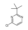 4-氯-2-叔丁基嘧啶结构式