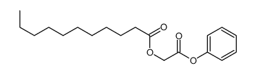 (2-oxo-2-phenoxyethyl) undecanoate结构式