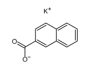 2-naphthoic acid potassium salt Structure