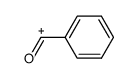 benzoyl cation Structure