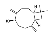 1R,5S,9S-11,11-dimethyl-4,8-bismethylenebicyclo<7.2.0>undecan-5-ol结构式