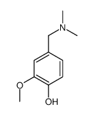 4-[(dimethylamino)methyl]-2-methoxyphenol Structure