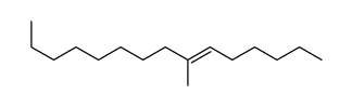 7-methylpentadec-6-ene Structure