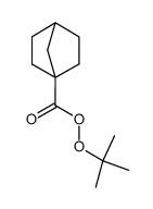 1-Norbornanperoxycarbonsaeure-tert-butylester Structure