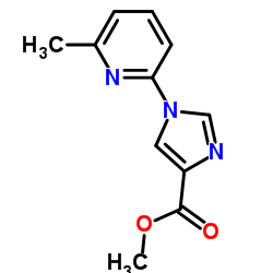 Methyl 1-(6-methyl-2-pyridinyl)-1H-imidazole-4-carboxylate图片