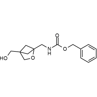((4-(羟甲基)-2-氧杂双环[2.1.1]己烷-1-基)甲基)氨基甲酸苄酯结构式