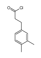 3-(3,4-DIMETHYL-PHENYL)-PROPIONYL CHLORIDE Structure