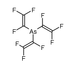 Tris(trifluorvinyl)arsan Structure