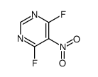 4,6-DIFLUORO-5-NITROPYRIMIDINE结构式