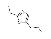 2-Ethyl-5-propylthiazole Structure