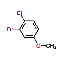 2-Bromo-1-chloro-4-methoxybenzene structure