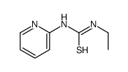 N-(2-Pyridinyl)-N'-ethylthiourea Structure