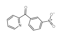 2-(3-NITROBENZOYL)PYRIDINE Structure