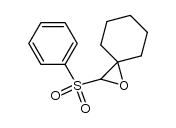 2-phenylsulphonyl-1-oxaspiro[2.5]octane结构式