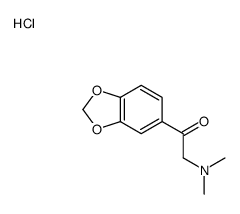 1-(1,3-benzodioxol-5-yl)-2-(dimethylamino)ethanone,hydrochloride Structure