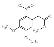 2-(4,5-二甲氧基-2-硝基苯基)乙酸甲酯图片