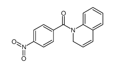 1,2-Dihydro-1-(p-nitrobenzoyl)quinoline Structure