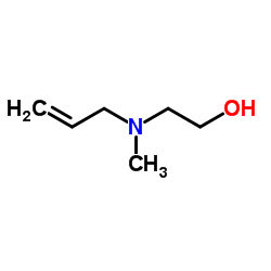 2-[Allyl(methyl)amino]ethanol Structure