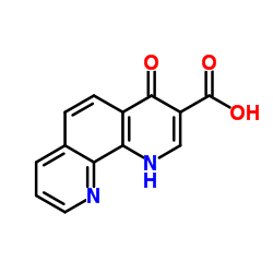 4-氧代-1,4-二氢-1,10-菲咯啉-3-羧酸图片