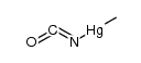 Methylquecksilberisocyanat Structure