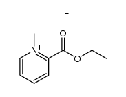1-methyl-2-ethoxycarbonylpyridinium iodide Structure