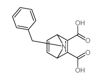 7-benzyl-7-azabicyclo[2.2.1]hepta-2,5-diene-5,6-dicarboxylic acid Structure