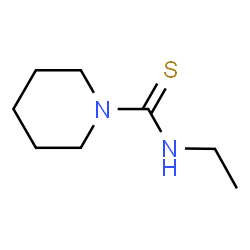 1-Piperidinecarbothioamide,N-ethyl-(9CI) structure