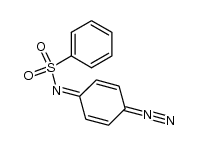 4-benzenesulfonylamino-benzenediazonium-betaine结构式
