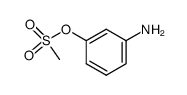 3-aminophenyl methanesulfonate Structure