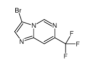 3-bromo-7-(trifluoromethyl)imidazo[1,2-c]pyrimidine Structure