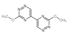 5,5'-Bi-1,2,4-triazine,3,3'-dimethoxy- Structure