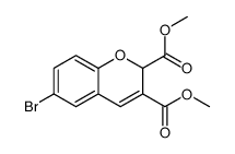 dimethyl 6-bromo-2H-chromene-2,3-dicarboxylate Structure