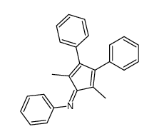 N-phenyl-2,5-dimethyl-3,4-diphenylcyclopenta-2,4-dieneimine Structure
