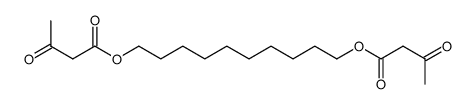 decane-1,10-diyl bis(3-oxobutanoate)结构式