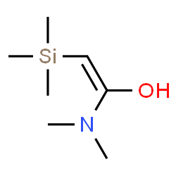 Ethenol, 1-(dimethylamino)-2-(trimethylsilyl)- (9CI) structure