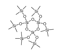 hexakis(trimethylsiloxy)cyclotrisiloxane Structure