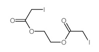 Acetic acid, 2-iodo-,1,1'-(1,2-ethanediyl) ester结构式