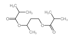 Propanoic acid,2-methyl-, 1-methyl-1,3-propanediyl ester (9CI) Structure